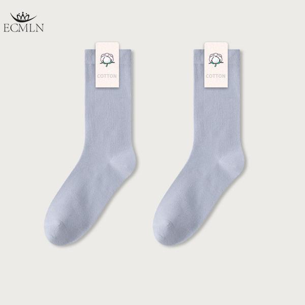 Damen Socken Herbst Winter Mittelrohr Baumwollsocken im Trend