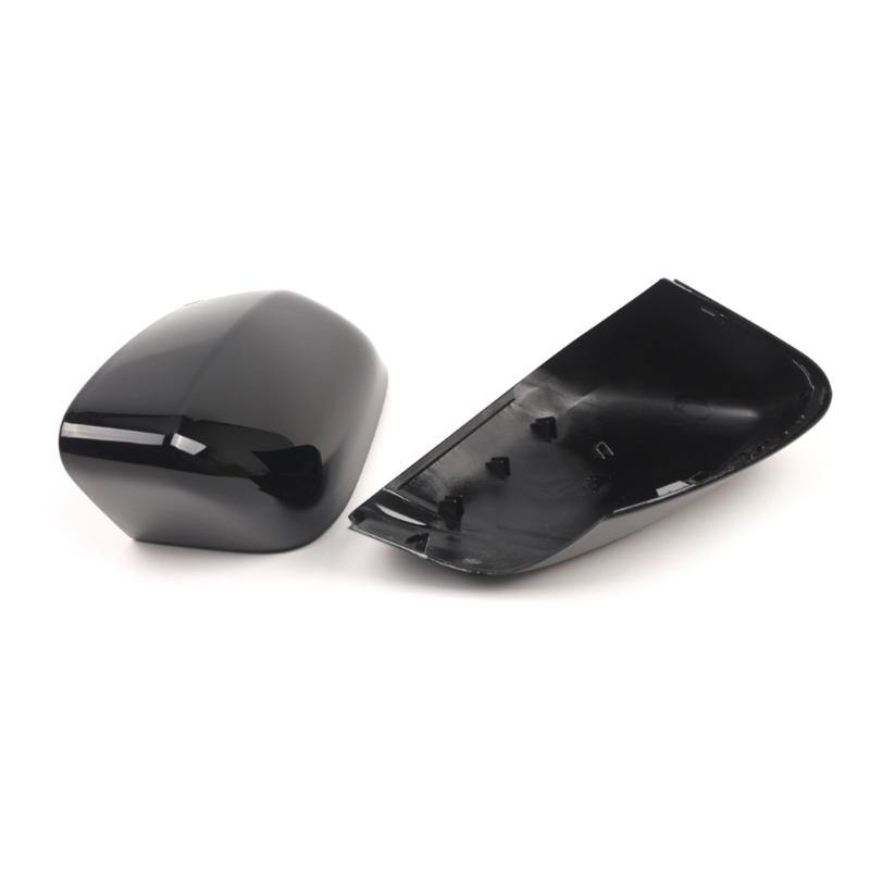1 Pair Front Door Wing Mirror Cover Caps for 2007-2014 39894341 39894354 Replacement Rear View Mirror Cover