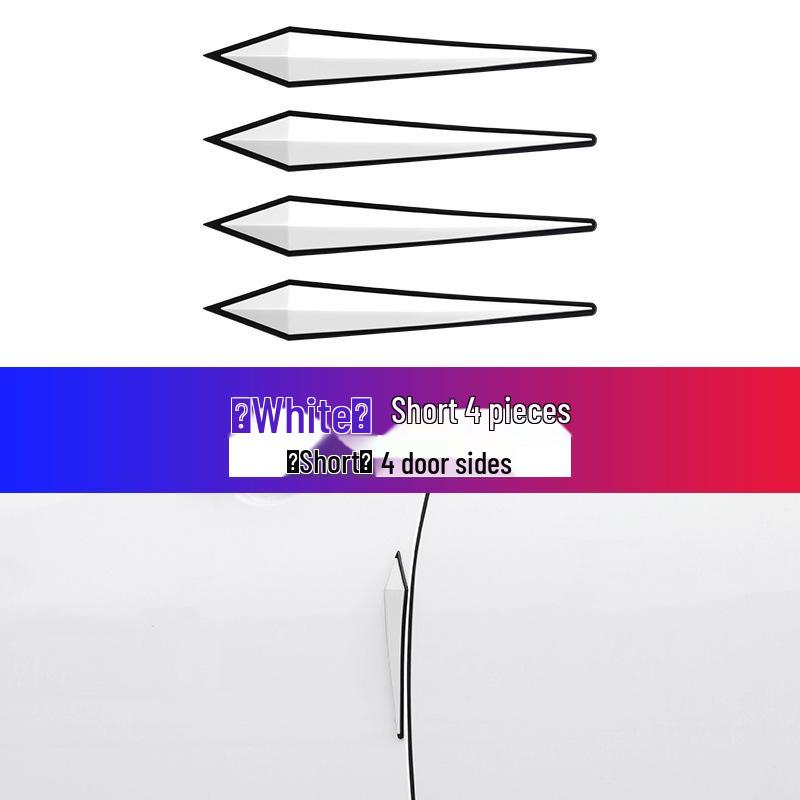 Car Anti-Collision and Scratch Protection Strips for Door, Mirror, Hood, and Bumper