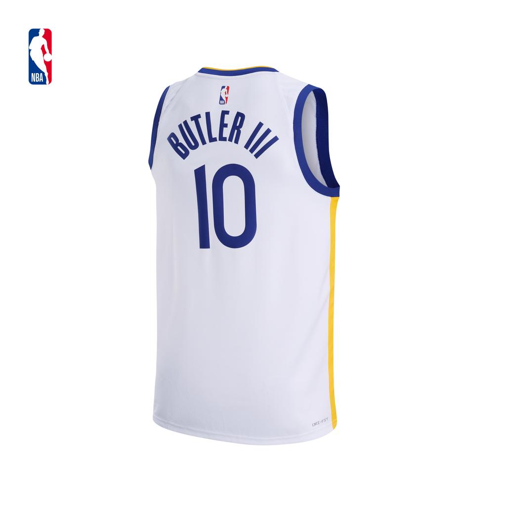 Nike × NBA Jimmy Butler Warriors Fan Edition Sports Quick-Dry Basketball Jersey Men jerseys DN2077-107