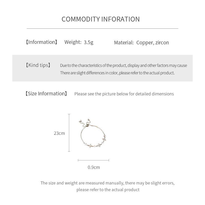 Elegant Zircon Cross Iris Flower Bracelet Women Minimalist Chic Tone Statement Jewelry