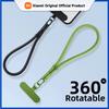 Xiaomi 360 Grad drehbare Handy-Handgelenkschlaufen Verstellbares kurzes Handy-Lanyard mit Befestigungslasche für IPhone Samsung Hängende Kordelclip