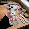 Phone case: 2D flat design suitable for iPhone 18 17 16 15 14 13 Pro protective case, rainbow unicorn, perfect Christmas and Halloween holiday gift