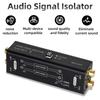 Stereo-Musiksignal-Isolator Line-Isolator mit vergoldeten Steckverbindern für klare Klangübertragungsqualität