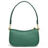 New Swinger Cow Leather Shoulder Bag Handbag Shoulder Bag Small Size Women's Green C2643-B4AEE