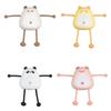 Cartoon Night Light Mini DIY Table Reading Lamp Novel Animal Desktop Decorative Ornaments Lamp Bedroom Decor Gifts For Children