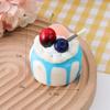 Soft Cake Squeeze Toy Cartoon Refrigerator Magnets New Mochi Squish Foam Toy  For Stress Relief