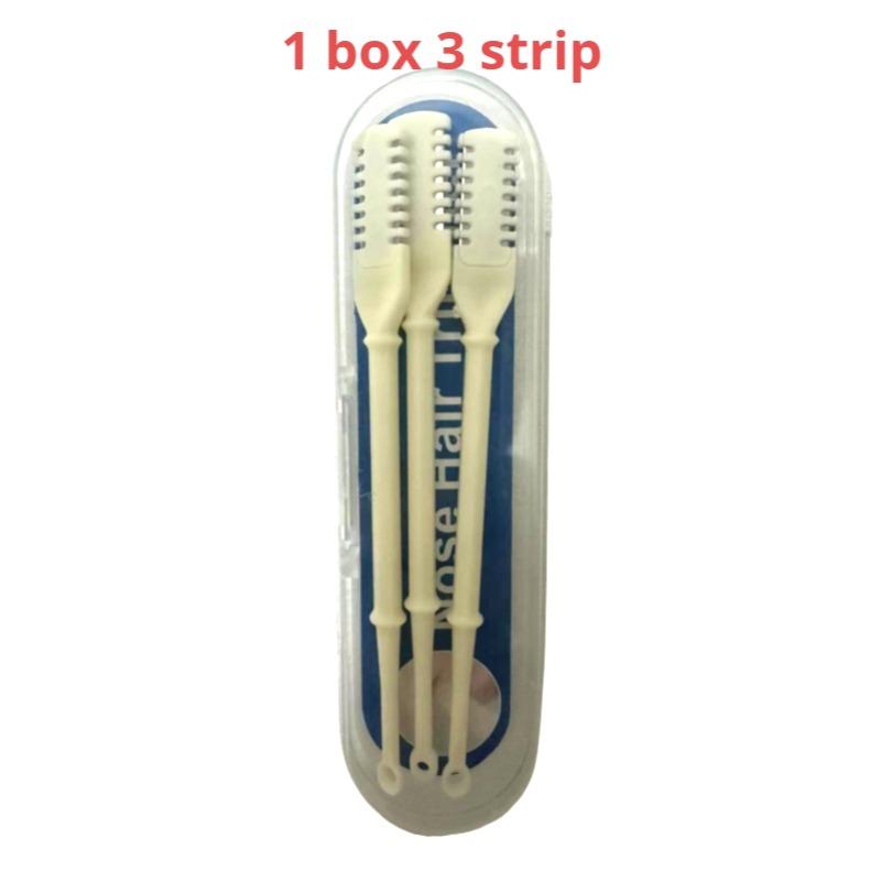 Nose hair shaver Manual cleaning Razor shaving special set Men's and women's anti-scratch nostril trimming artifact Double head