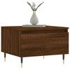 Coffee Tables 2 Pcs Brown Oak Effect 50 X 46 X 35 Cm Engineered Wood