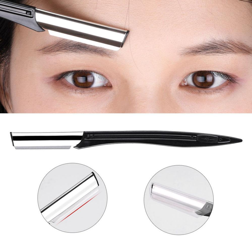 With Brush Comb Hair Remover Face Epilator Makeup Tool Razor Eyebrow Tweezer Eyebrow Trimmer Kit
