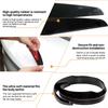 Universal Car Rear Spoiler Wing Easy Install Pvc No-Drill One-Piece Adhesive Lip For Auto Body Styling Spoiler Exterior Styling