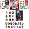 Christmas Countdown Calendar Blind Box With Cute Dragon Mini Decor For Holiday Party Gifts