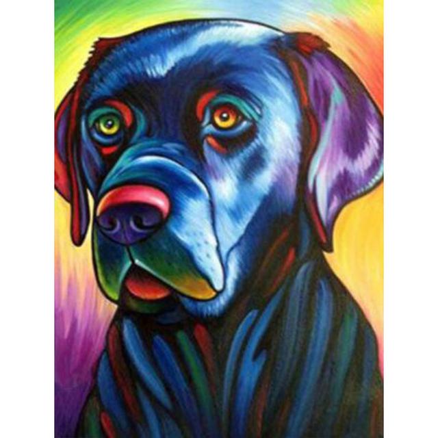 Pictură cu Diamante 5D DIY cu Strasuri cu Burghiu Rotund Complet Animal Kituri de Cusătură în Cruce Decor Acasă Cadou Special Artă de Perete Făcută Manual