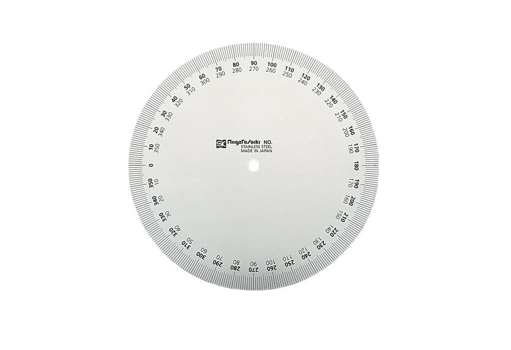 Niigata Seiki SK Japonya'da Üretilmiştir Protraktör No.193-150 Paslanmaz Çelik Kaplama PRT193-150