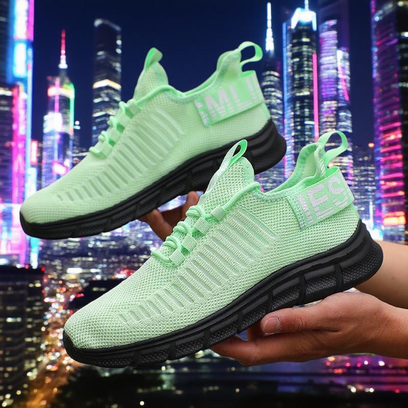 Men Running Shoes Lightweight Tenis Luxury Sneakers Soft Sole Breathable Comfortable Anti Slip New Fashionable Mesh Loafers Shoe