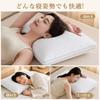 AooDen Pillow Luxury Hotel SpecificationMachine Washable 63x43cm Three-Dimensional Structure Soft Fluffy Gentle on Neck Shoulders Good Sleep