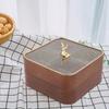 Divided Candy Box Nut Holder Multipurpose Snack Serving Tray Appetizer Platter for Snacks Nuts Fruits Small Items Jewelry