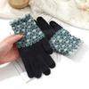 Touch Screen Gloves Full Finger Stretch Knit Gloves Winter Thicken Outdoor Warm