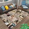 One Piece Character Rug, Adventure Theme, Stylish Decor Suitable for use as an anti-slip game mat for living room and bedroom sofas
