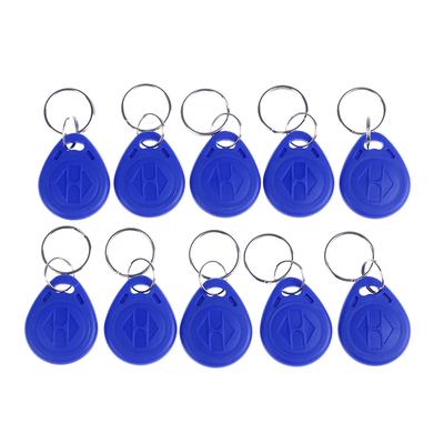 10Pcs Tk4100 Keychains 125Khz Rfid Proximity Id Card Token Tags Key Fobs Nfc
