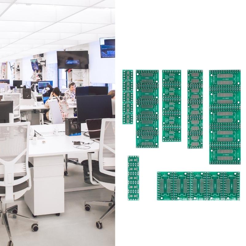 Reusable IC Conversion Board Kit For Multiple Packaging Types Including SOP SSOP With Clear Pin Marking