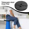 Retractable Stool Cushions Waterproof Round Oxford Cloth Chair Cushion Retractable Stool Cover Thickened Chair Pads For Camping