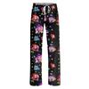 Womens Pajama Pants Sleepwear Casual Drawstring Elastic Waist Pants Comfy Straight Yoga Loose Trousers