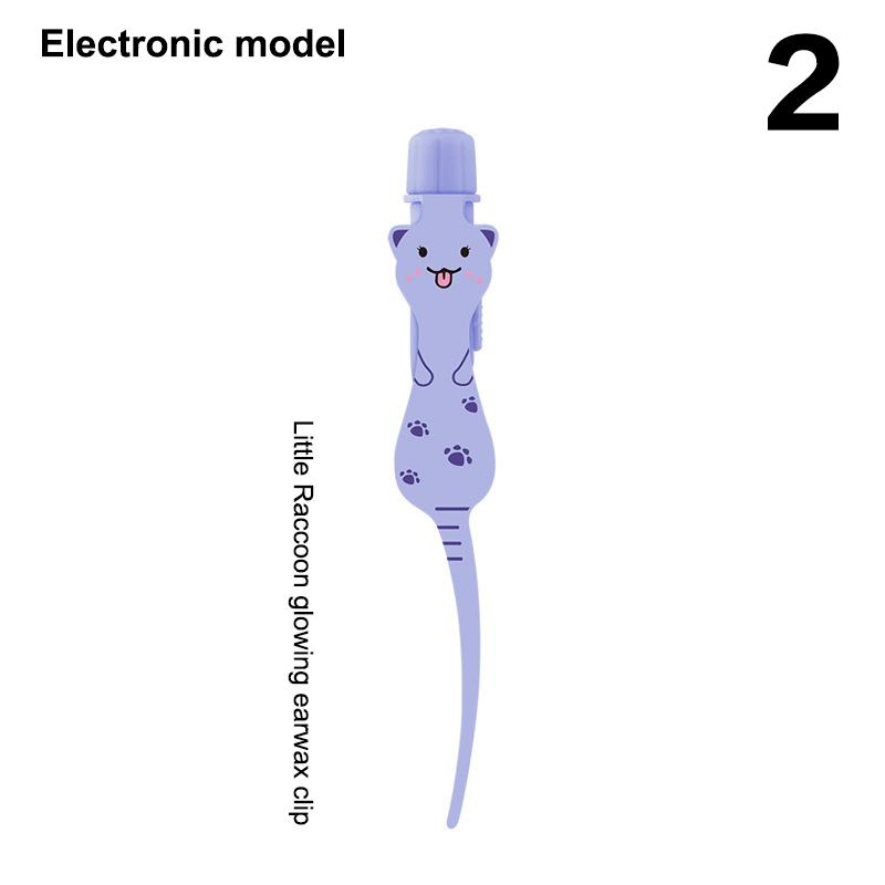 Soft Baby Ear Cleaning Tool with LED Light – Gentle Wax Removal Curette and Picker for Infants