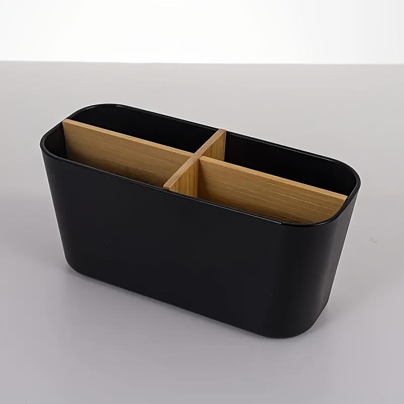 

1 шт. Компактная подставка-держатель для зубных щеток с 3/4/5 слотами - Отдельно стоящий пластиковый органайзер для ванной комнаты для зубных щеток и зубной пасты