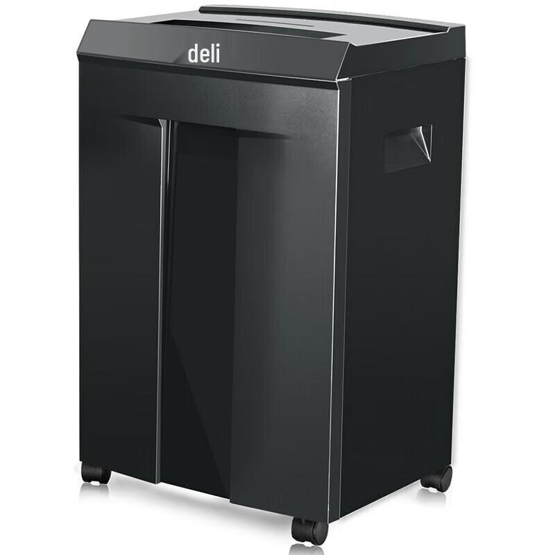 Deli High-Security Commercial Micro-Cut Paper Shredder CN plug (adapter included)