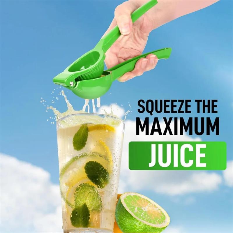 Manual Lemon Juicer Aluminium Alloy Hand Squeezed Orange Fruit Juicer Portable Utility Kitchen Sturdy And Durable, Maximum Juice