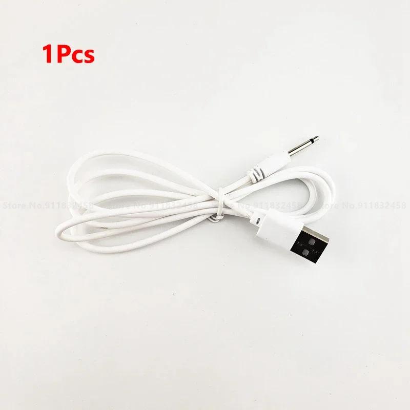 USB Power Charging Cord 2.5mm Replacement USB DC Charger Adapter for Rechargeable Adult Sex Toys Massagers Fast Charging Cable