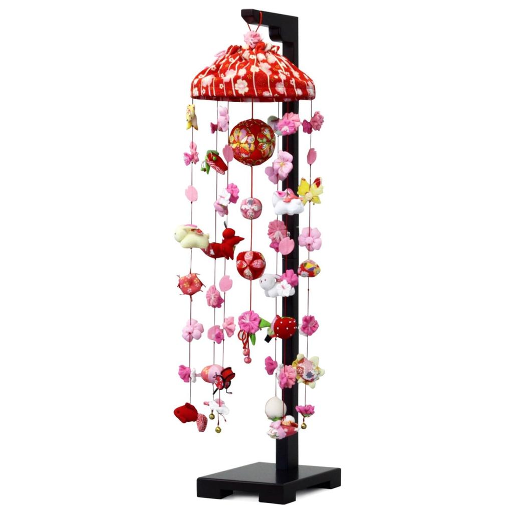 Stylish Hanging Hina Rare Medium 90cm with Display Stand Doll, Nadeshiko, Size, S02, Tall,