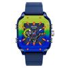 Top Brand Men's Square Quartz Electronic Movement Watch Trendy Sports Watch