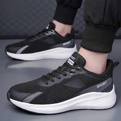 Halbjahres-Schuhe mit dickem Absatz Herren Original Gewebte Sneaker Herren Sommer Herren Schnürung Basketball Sport Schuhe 2025 Outdoor Schuhe