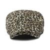 Leopard-print Beret Women's Retro Painter's Cap