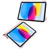 For iPad 10th Gen Case with Pen Holder Trifold Acrylic Clear Back Hard Cover For iPad 10.2 9.7 Air 5 11 iPad 10 9 11th A16 Case