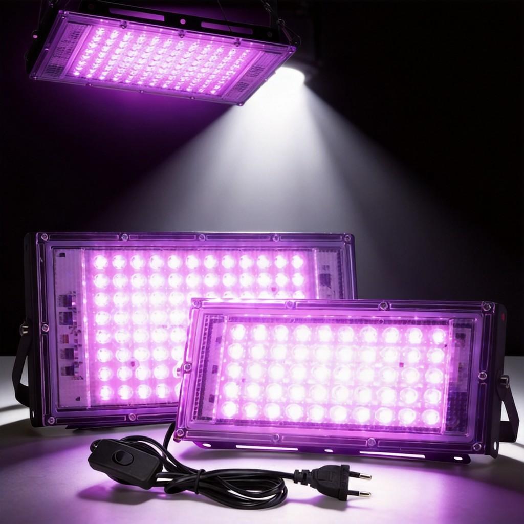 Full Spectrum Led Grow Light For Indoor Plants With High Efficiency And Waterproof Design