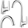 Sink Tap with U DEANTE BORO Spout, Chrome