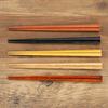 Fujiboeki Chopsticks Octagonal 22.5cm 5 Pairs Set Wooden Natural Wood Lucky 15418