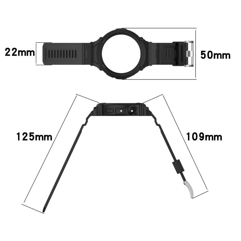 Integrated Bands For Watch 5 Watch 3 Replacement Wristbands Colourful Silicone Bracelets Quick Release