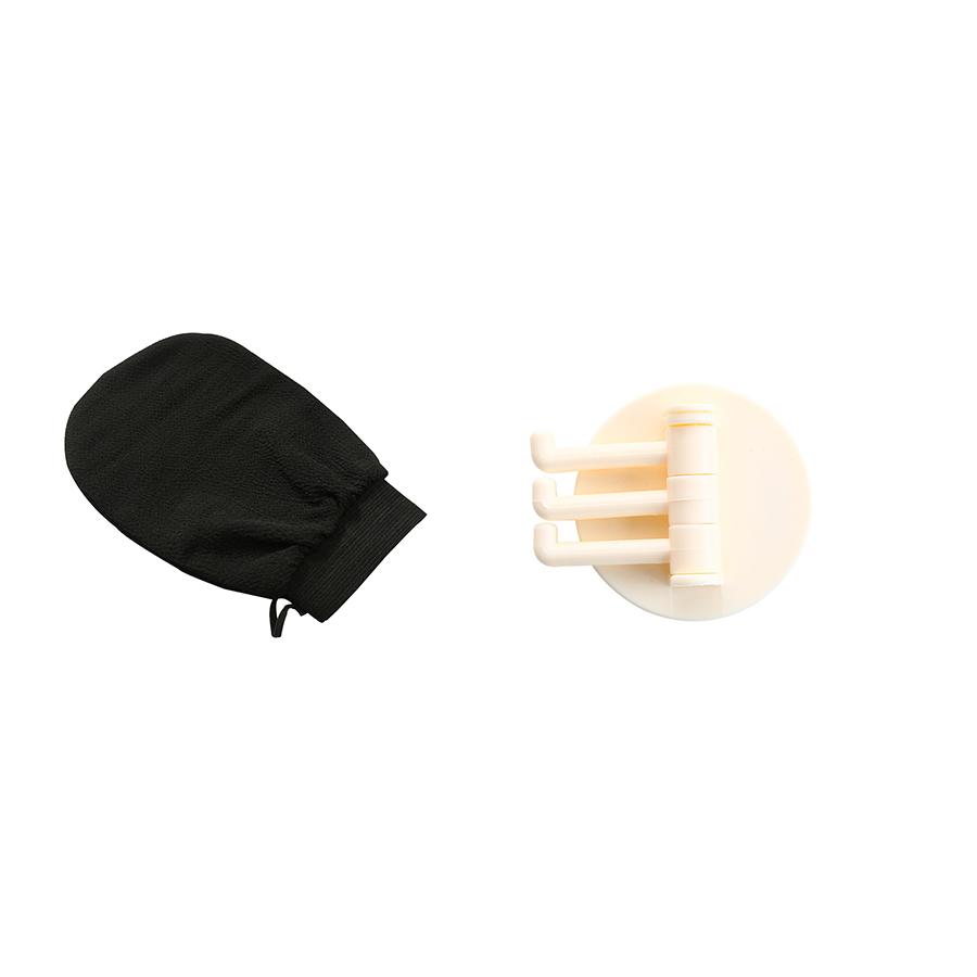 

Натирающие перчатки для ванны комбинированный набор крючок для ванной комнаты крючок с тремя крючками