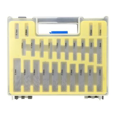 150 ks Sada mini otvíráků otvorů spirálových vrtáků Hardware příslušenství Rychlořezná ocel 0,43,2 mm