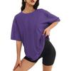 European & American Plus-Size Loose Short Sleeve Women's Round Neck T-Shirt - Spring & Summer Style