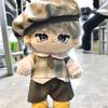 Handsome Suit Cotton Doll Outfit Shirt Trousers Plush Doll Clothe  Doll Accessories