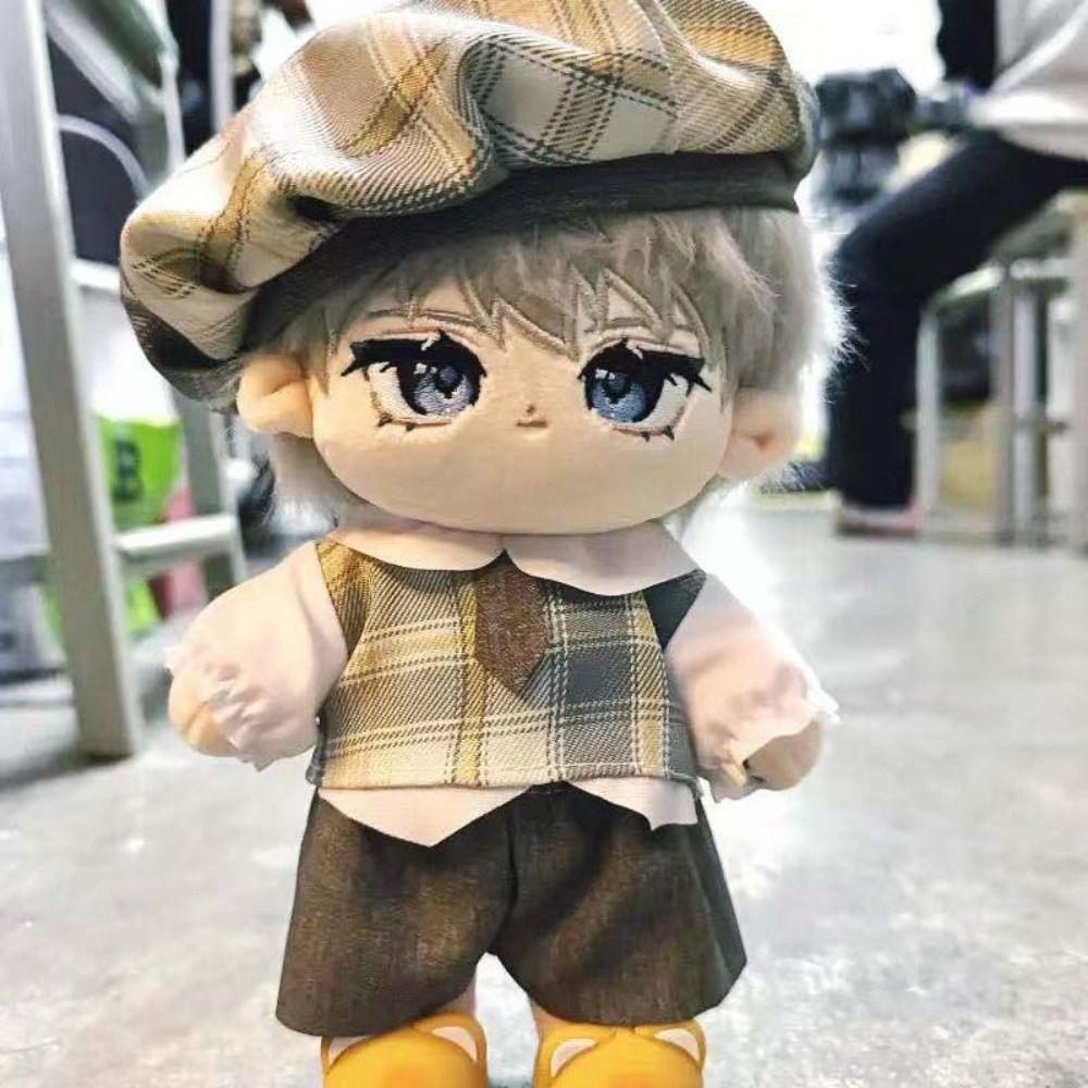 Handsome Suit Cotton Doll Outfit Shirt Trousers Plush Doll Clothe  Doll Accessories
