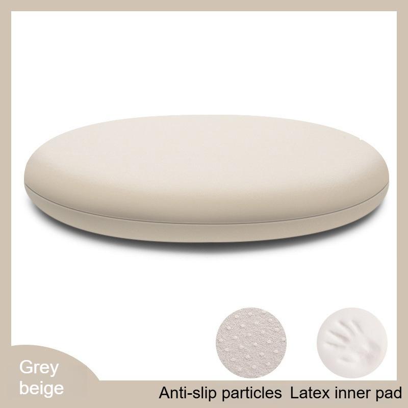 35cm/40cm/45cm Rond Geheugenschuim Kussen - met Elastische Rits Afneembaar Kussen, Ontworpen met Langzame Terugslag om Zinken te Voorkomen 45x45x3.5cm