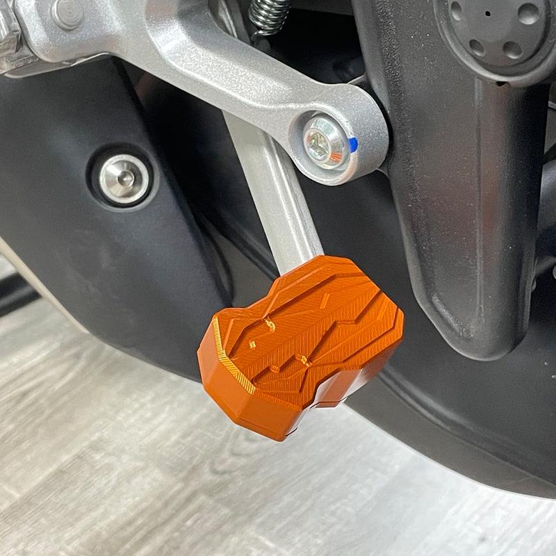 Keeway 321RR Aluminum Alloy Enlarged Foot Peg & Rear Brake Pedal Anti-slip Footrest Accessories