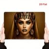 Metal Wall Art Vintage Egyptian Pharaoh Gold Decor