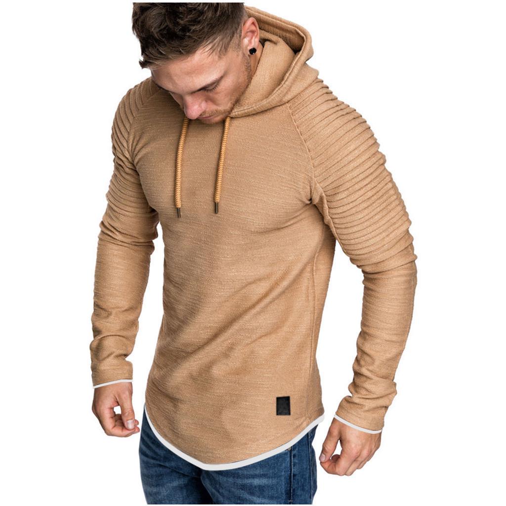 Men‘s Long Sleeve Winter Casual Sweatshirt Hoodies Top Blouse Tracksuits